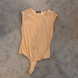Elegant Tan Bodysuit